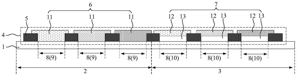 Color film substrate, display panel and display device