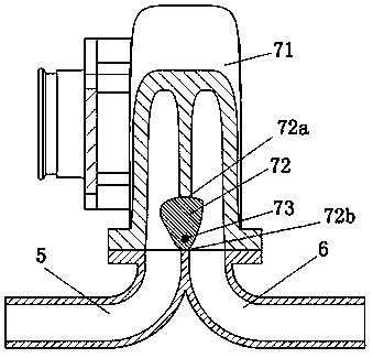 Flow area variable turbosuperchager