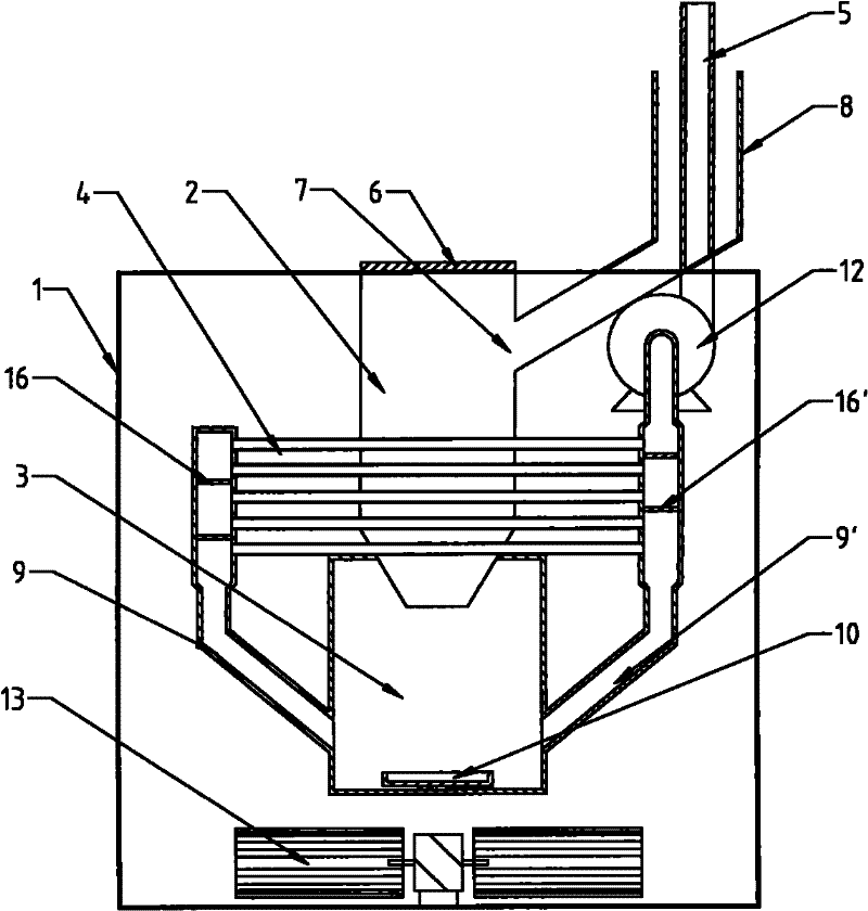 Hot-air air conditioner using biomass fuel