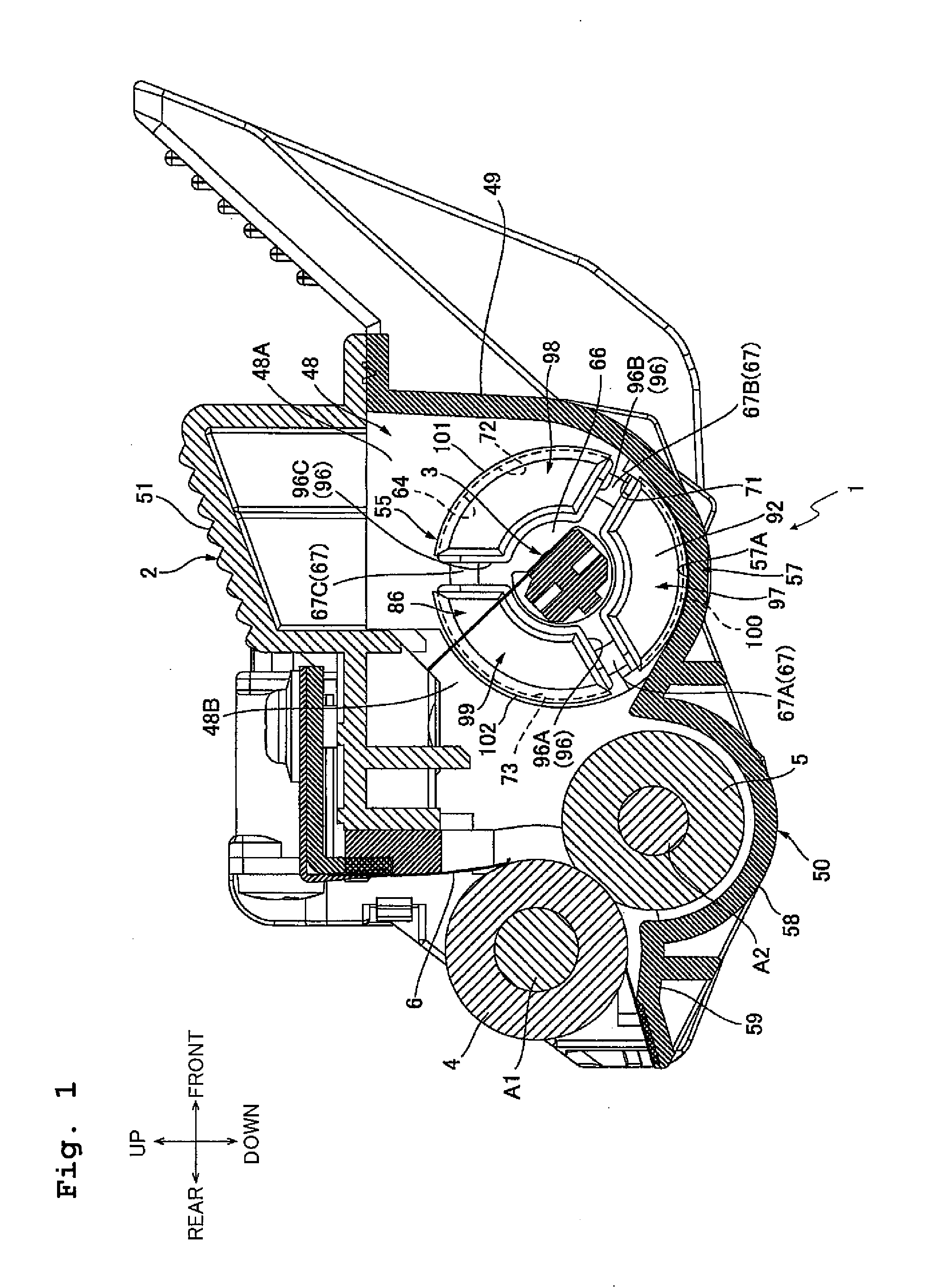 Cartridge and lid member for cartridge