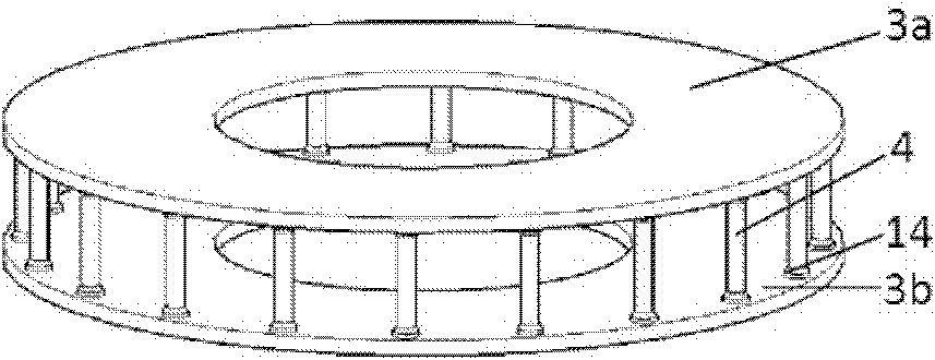 Electromagnetic suspension rotor micromotor with internally embedded stator