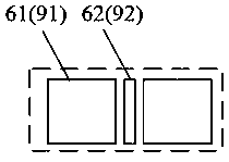 Fire field temperature measuring device and method based on near-infrared band colorimetry