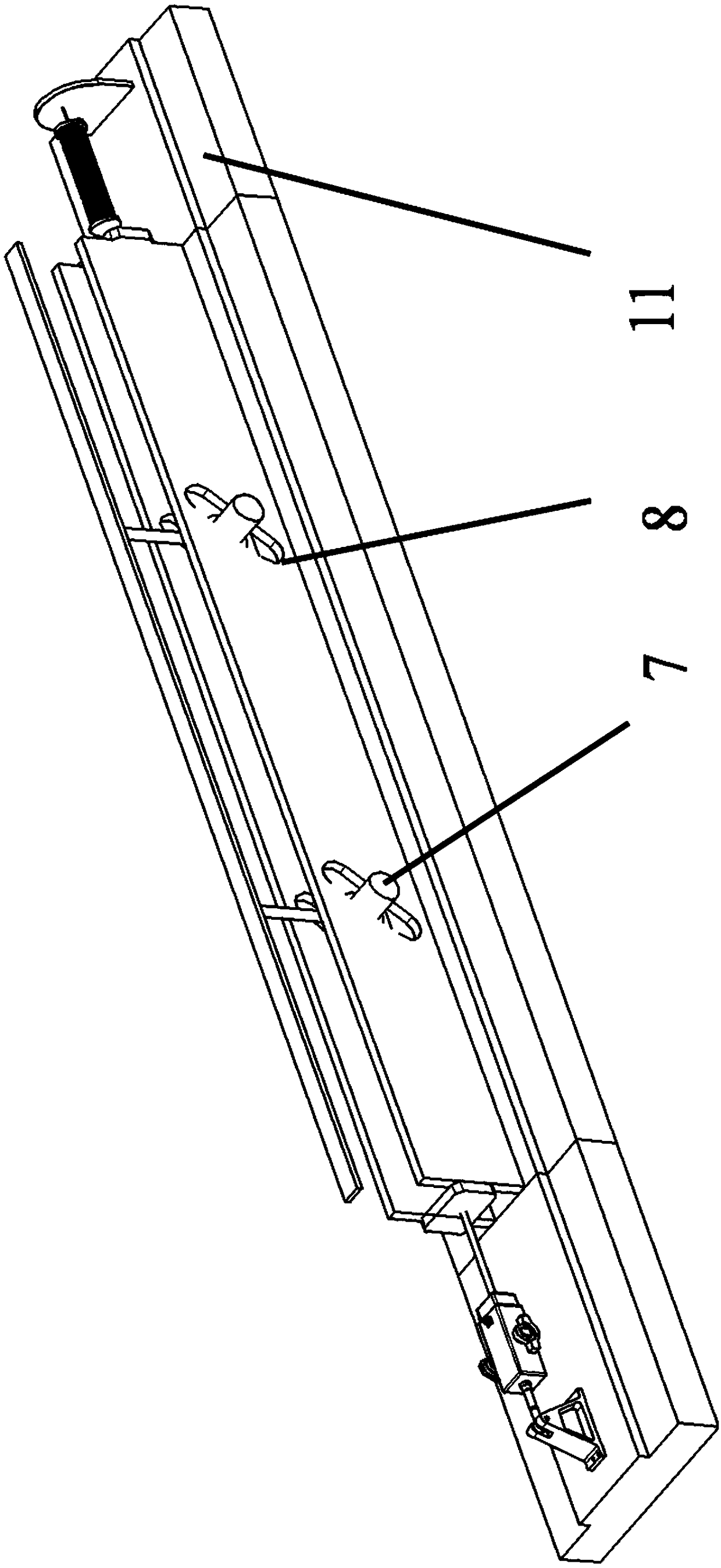 Variable forward swept wing and canard overlapping mechanism and working method thereof