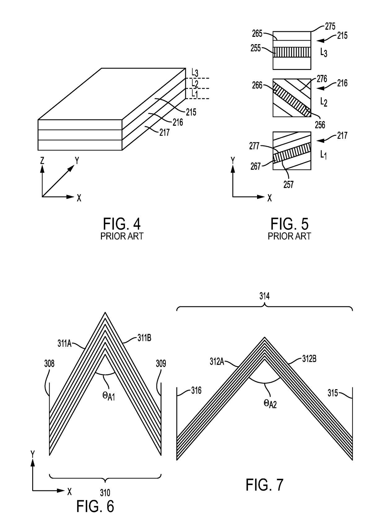 Triangle hatch pattern for additive manufacturing