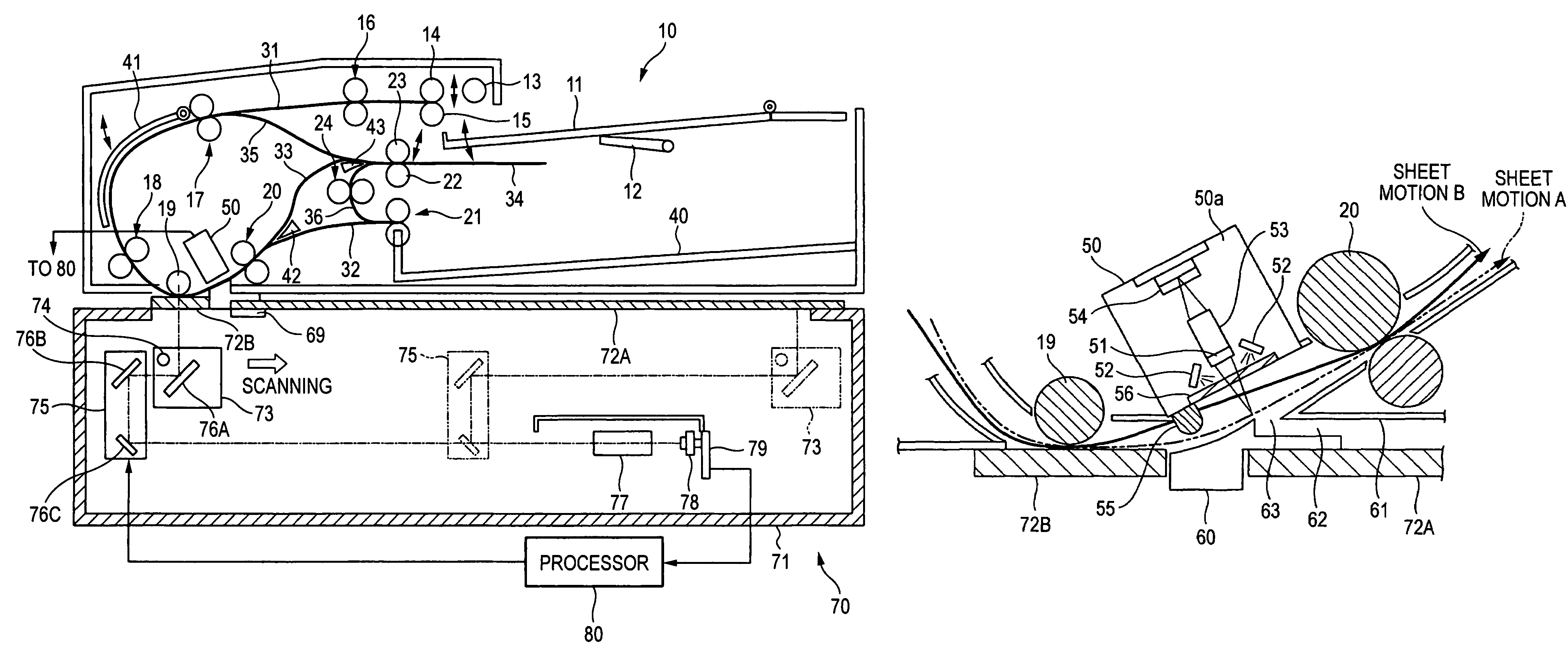 Image reading apparatus and image reading module