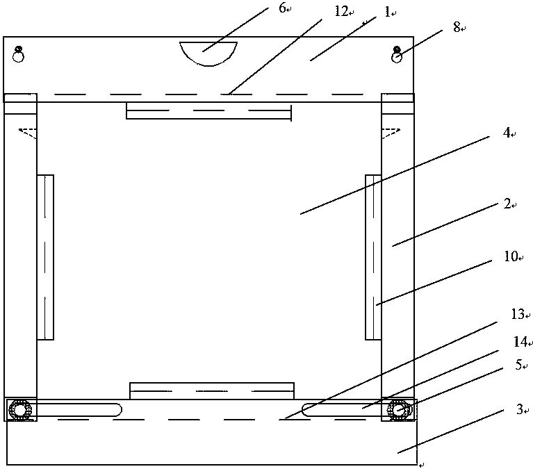 Clamping device for chemical membrane optical element