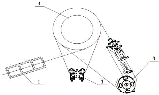 Combined steel wire straightening method and apparatus thereof