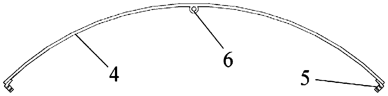 Net fixing device embedded in the round floating cage