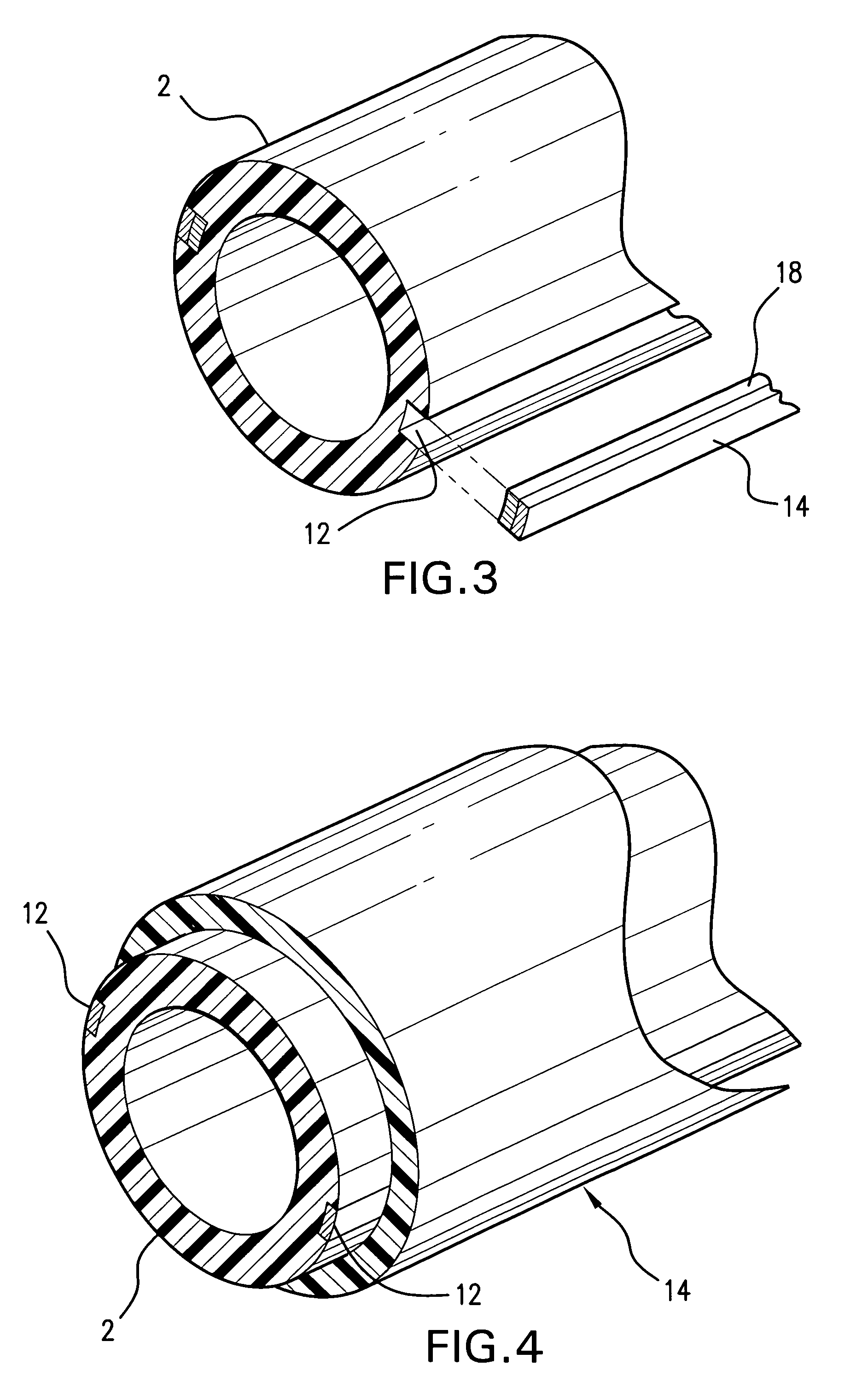 Polymer tube with embedded electrically conductive patterns and method for providing electrically conductive paths in polymer tubing