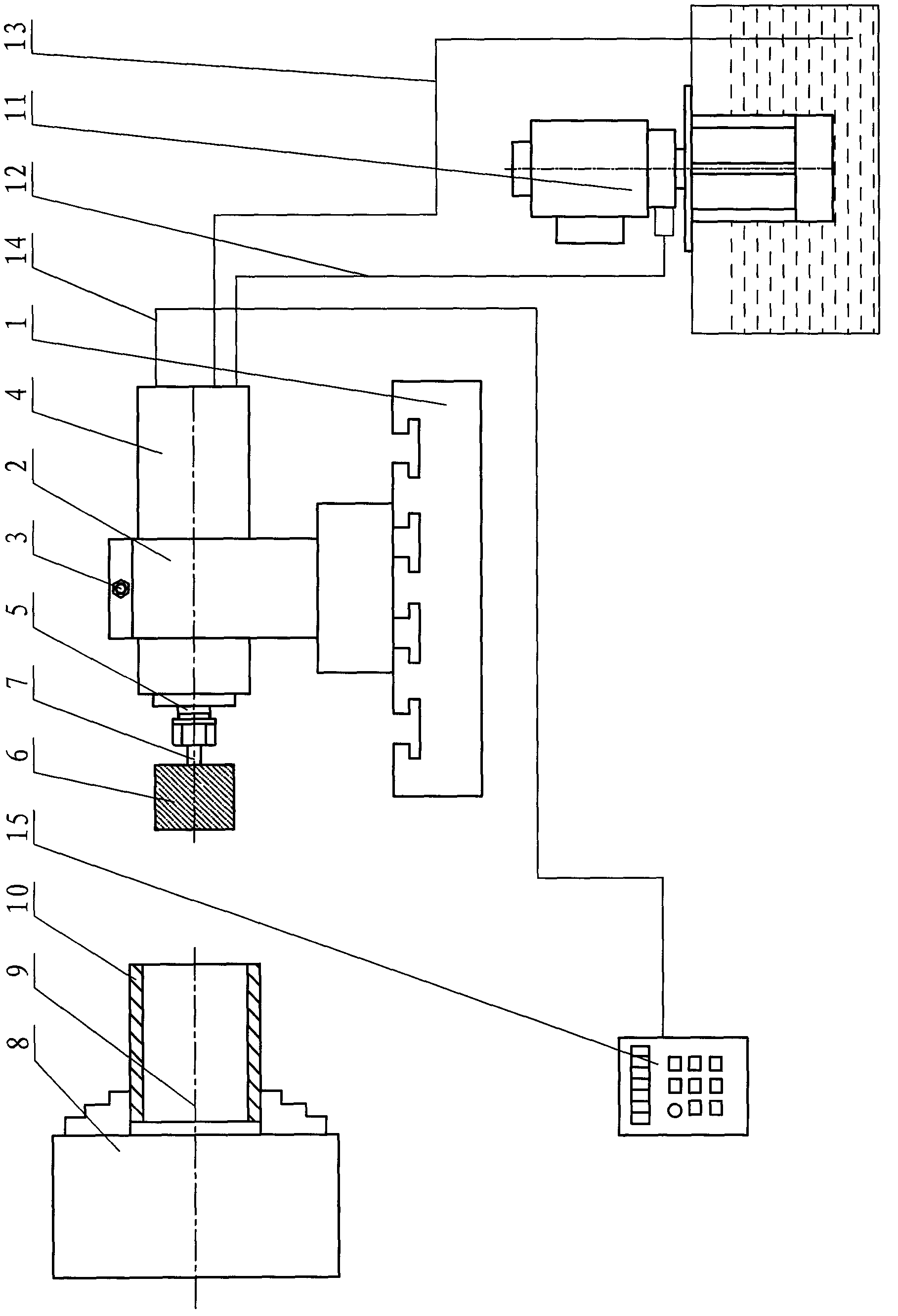 Numerical control lathe with grinding function