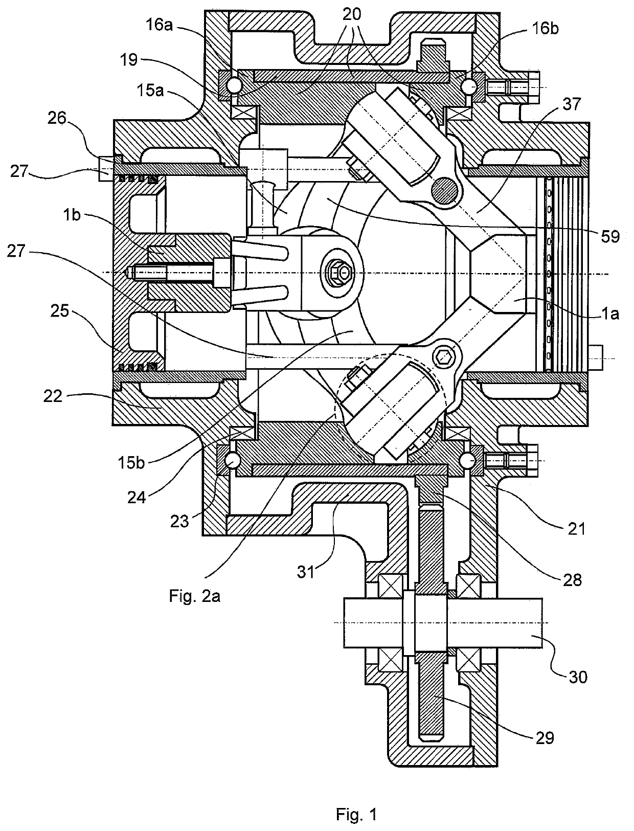 Cam machine with adjustment mechanism