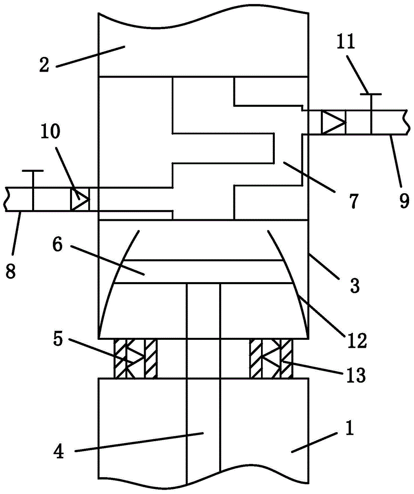 Pneumatic drive device for manipulator