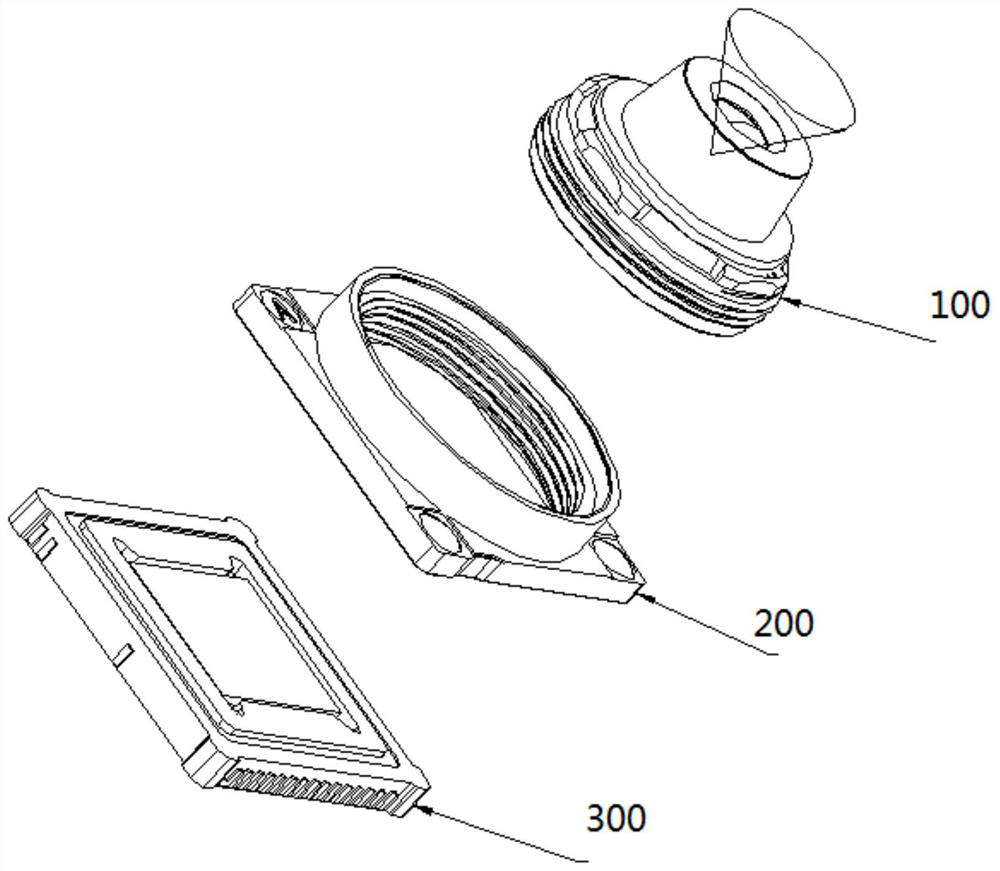 FCM packaging chip machine manufacturing method, packaging chip machine and camera module product