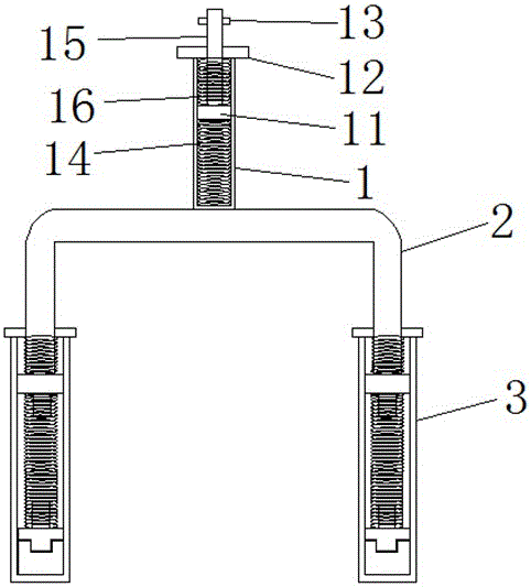 Electric car damping device