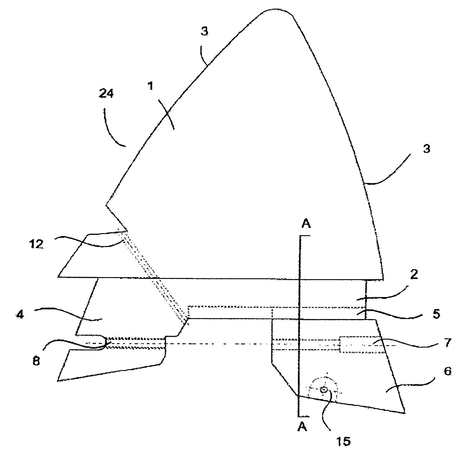 Blade tip for a rotor blade of a wind turbine and a method of inserting the blade tip into a rotor blade