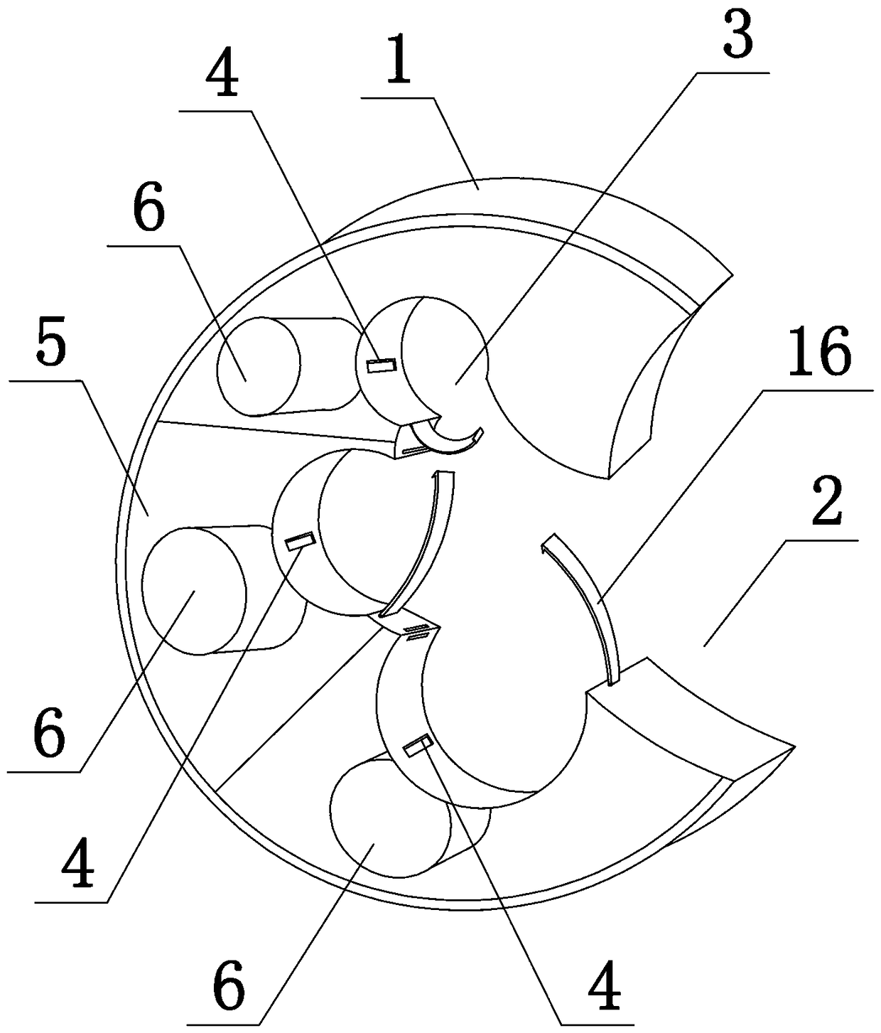 Tape winding device