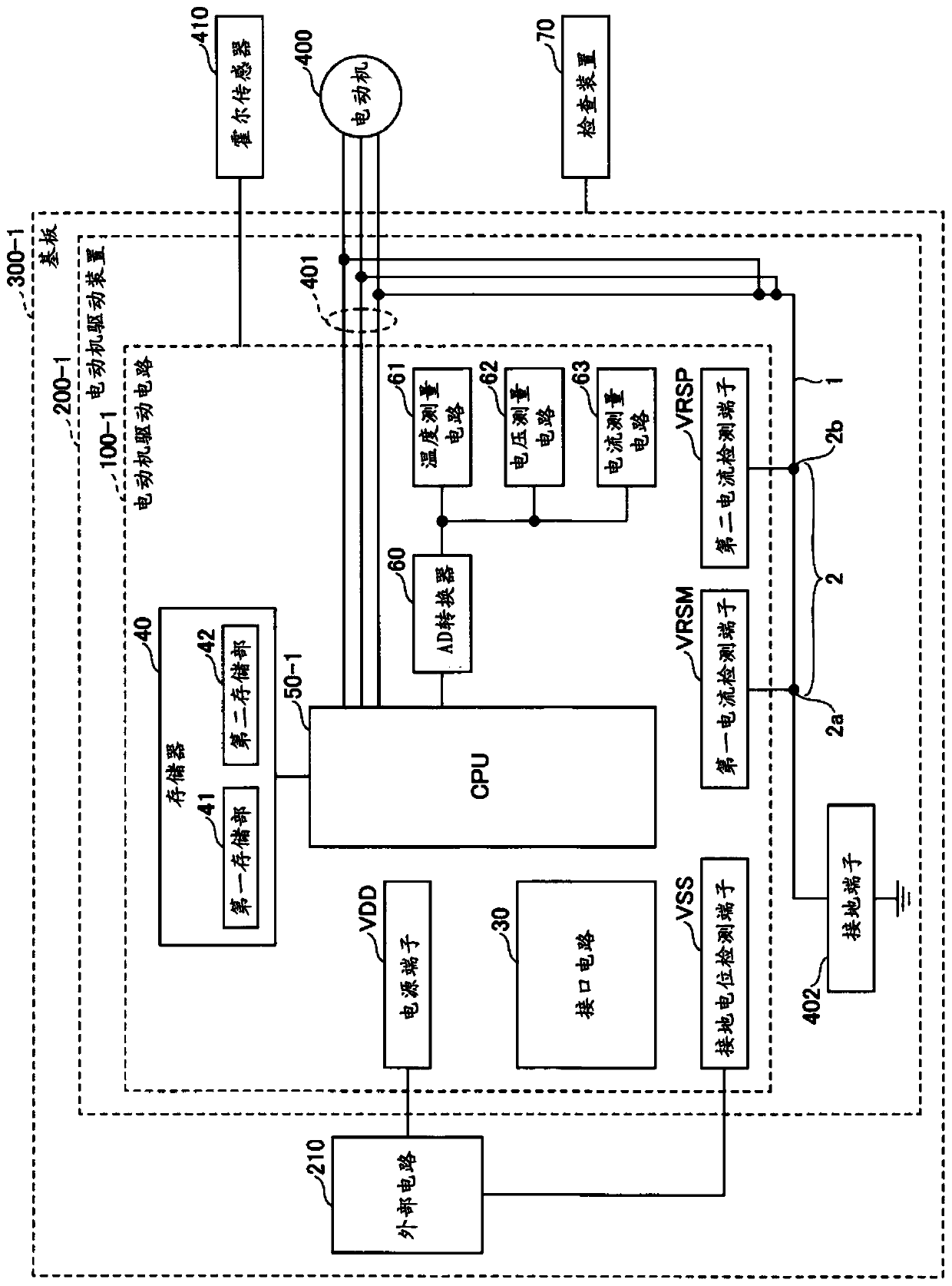 Motor driving circuit and motor driving device