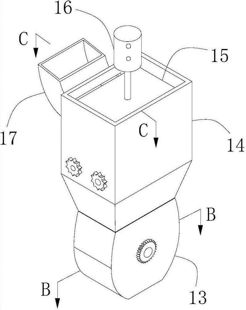 Potato mash preparing device