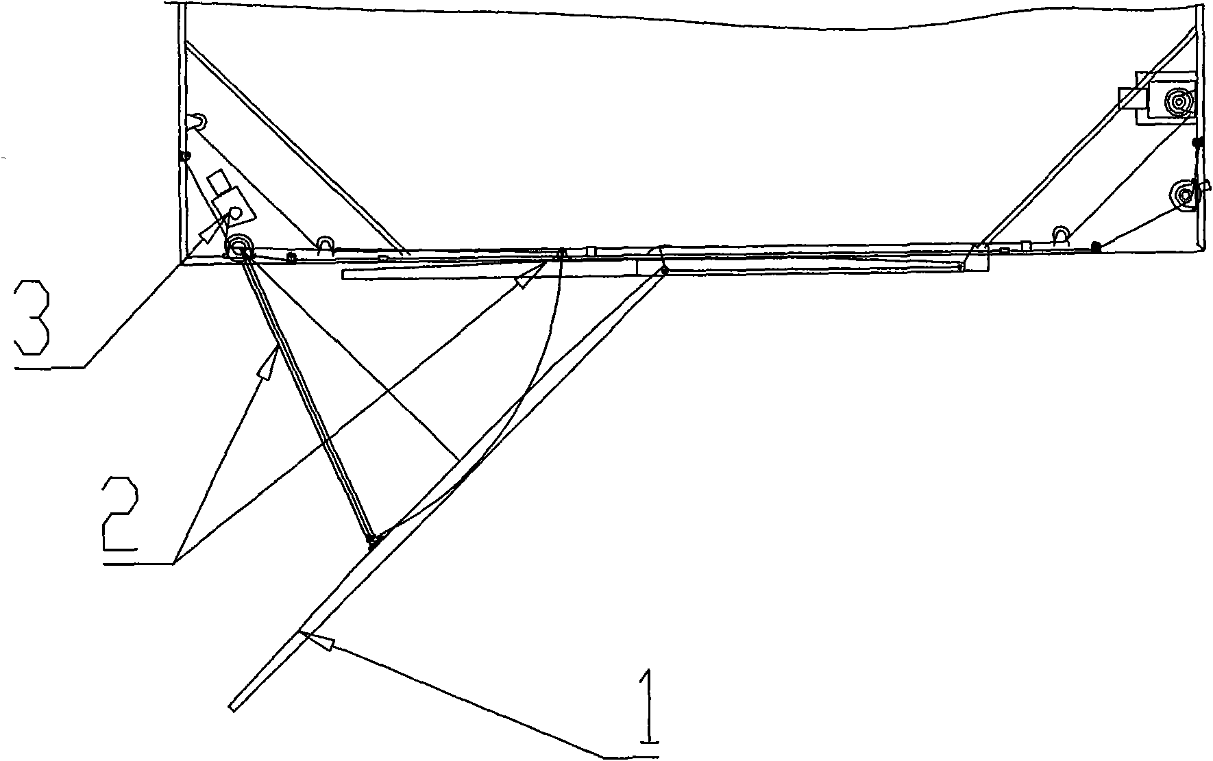 Vertical type wind energy power generation wind collection guiding system