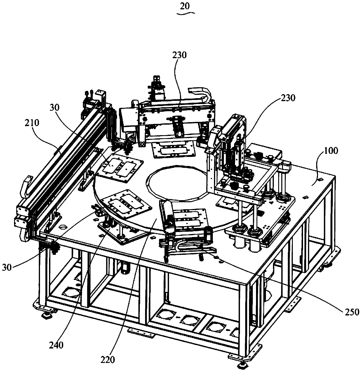 Screen printing equipment