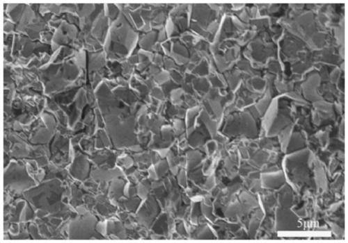 Micro-nano composite ceramic cutter material and preparation method thereof