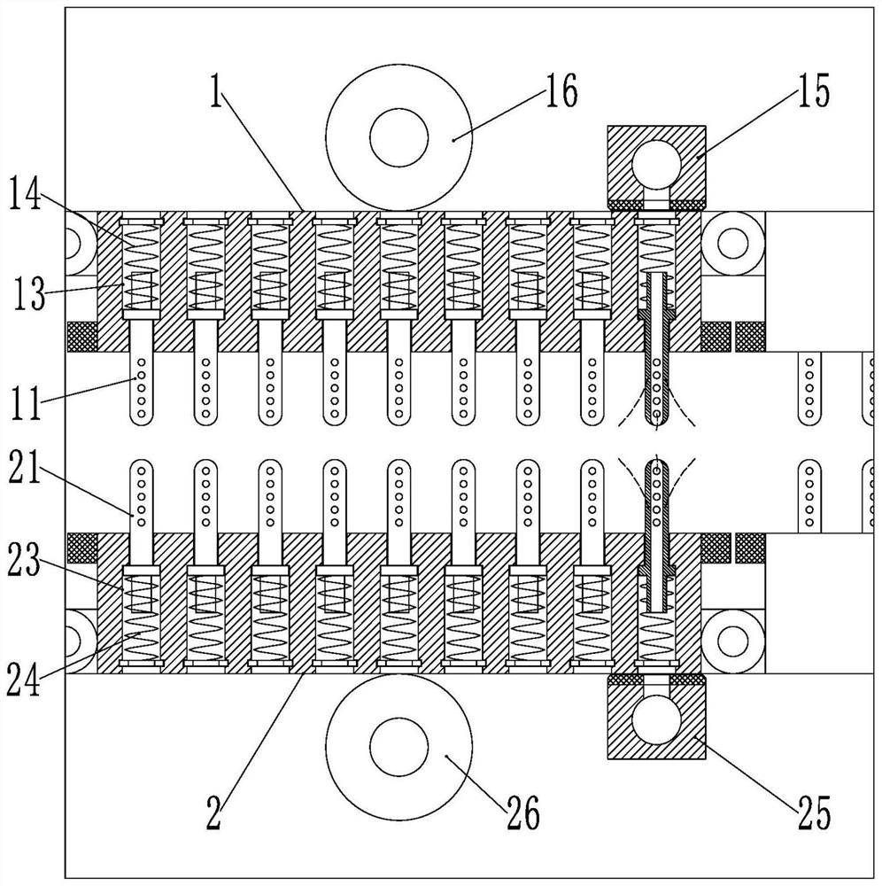 Pretreatment device for graphite powder and block recovery