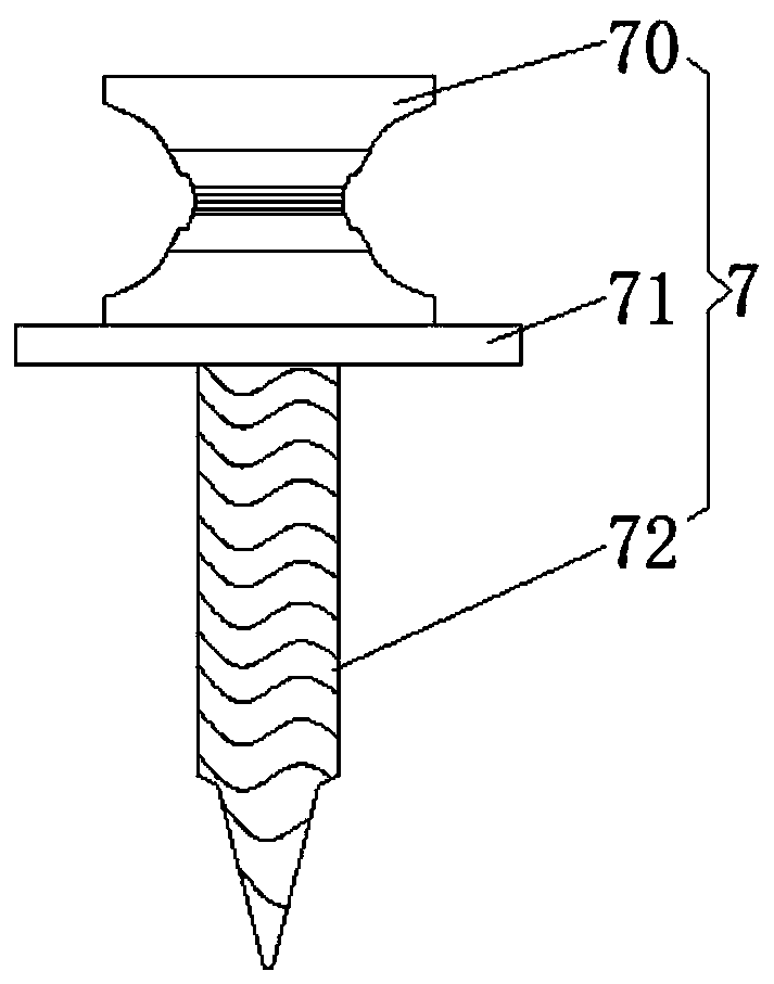 Three-core cable and cable head positioning device and using method thereof