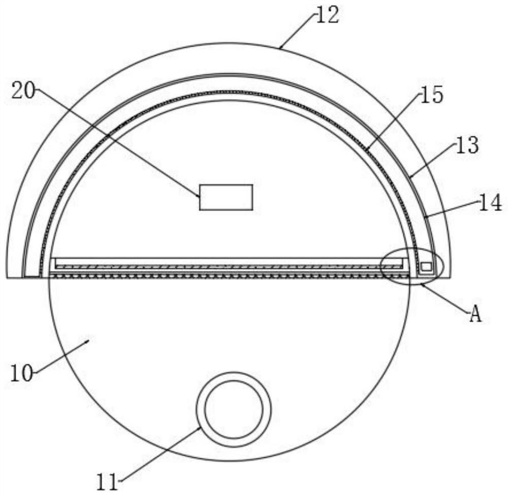 A fire safety supervision and detection device