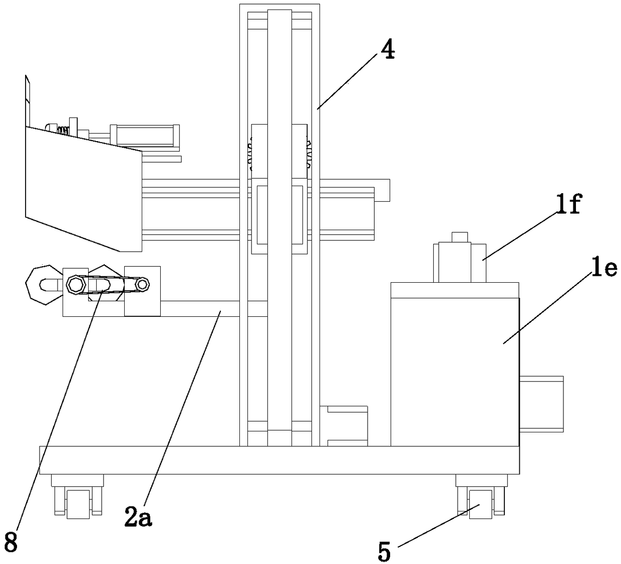 Building wall surface waterproof construction device