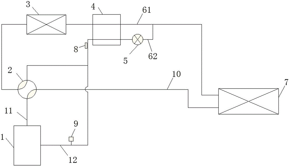 Air supplying and enthalpy increasing method and system for air conditioner, and air conditioner