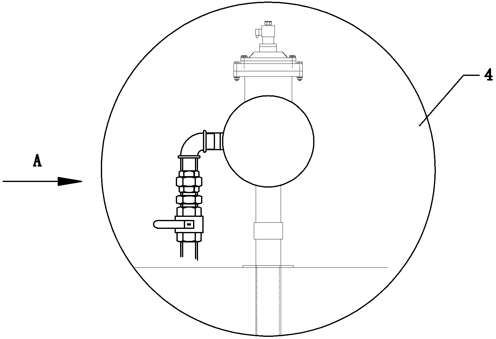 Protection device and protection method for filter bag of bag-type dust remover