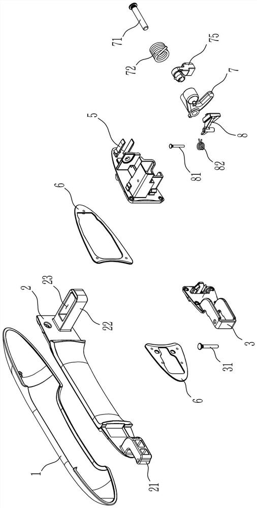 Outside Door Handle Assembly for Vehicle