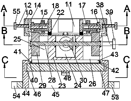 Movable clamping table device for mechanically carved dies