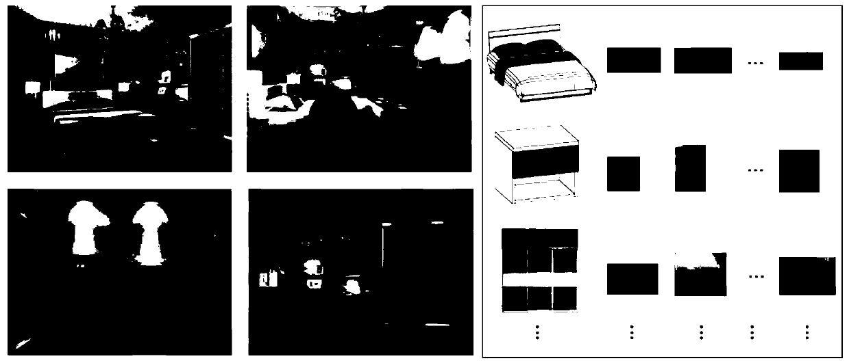 Method of interior home style and color matching design based on Bayesian network