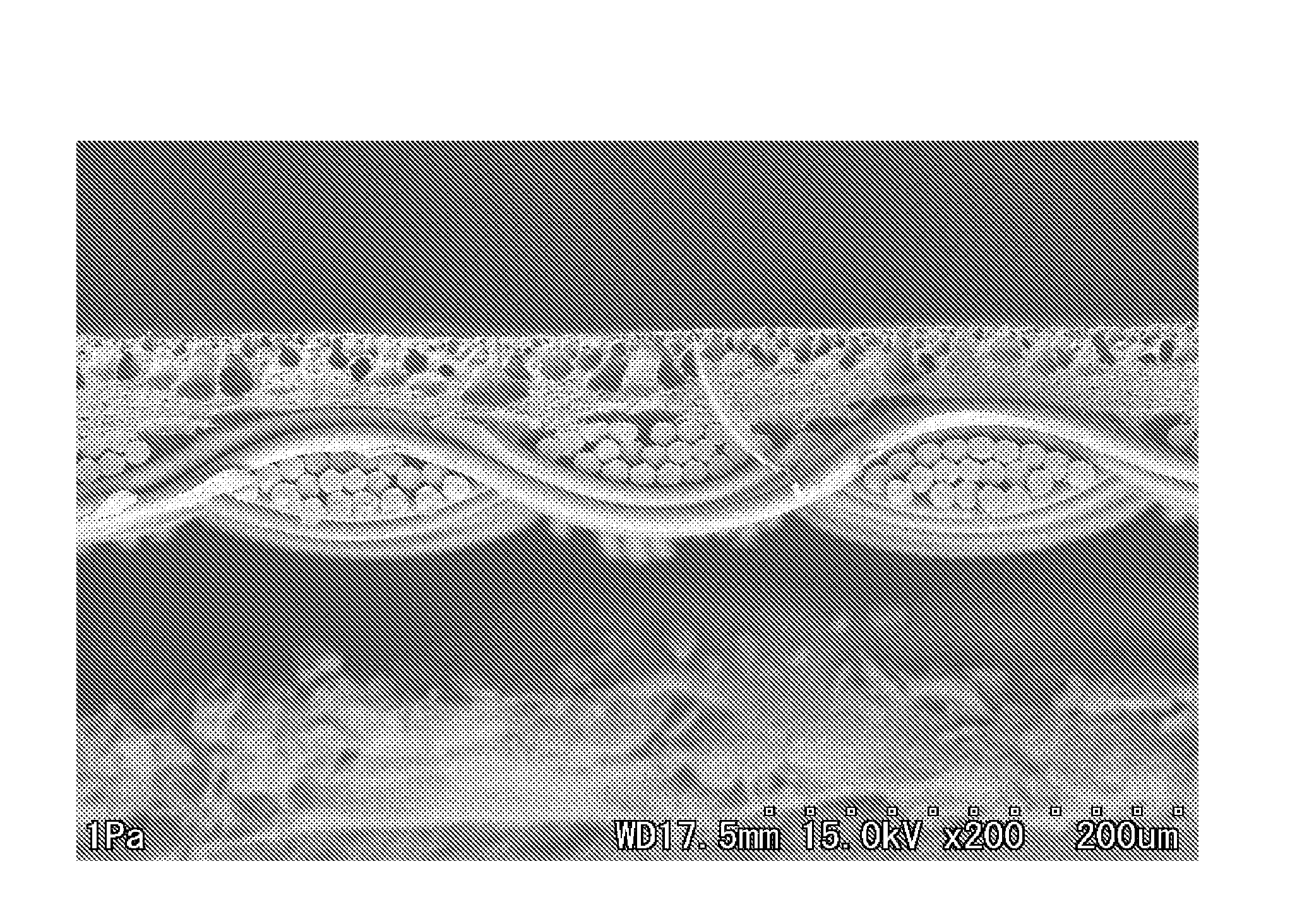 Moisture-permeable waterproof fabric and method for manufacturing the same