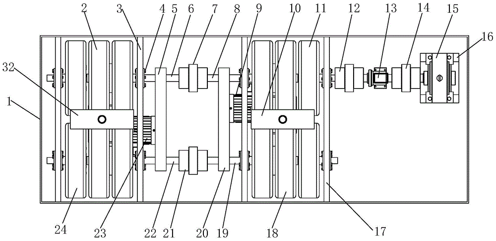 A wheel-type cold milling machine factory inspection device