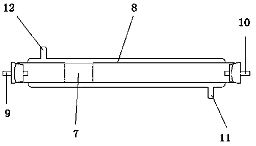 Experimental device used to study the morphology of foam seepage migration process for oil displacement