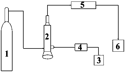 Experimental device used to study the morphology of foam seepage migration process for oil displacement