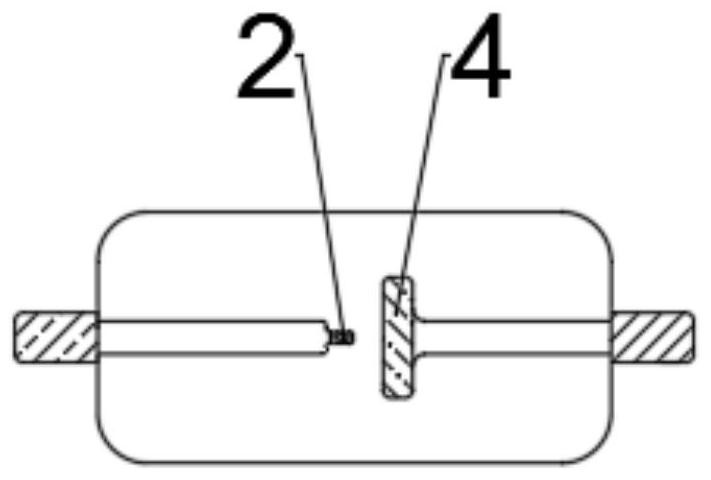 Test system for simulating operation of lightning arrester based on vacuum gap