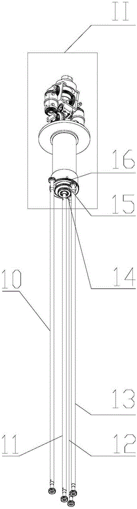 Multi-dimensional nuclear magnetic resonance fringe magnetic field imaging experimental device