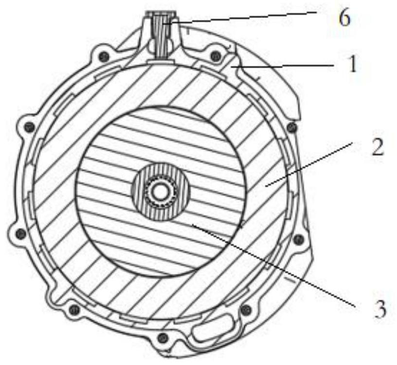 Oil-cooled electric driving system for testing