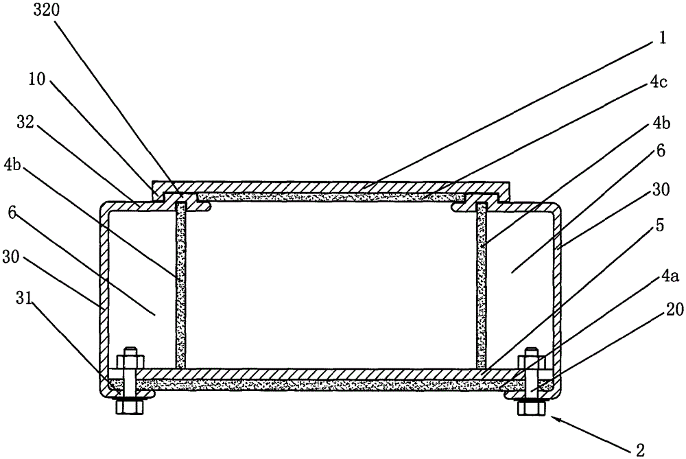 A fireproof cable bridge