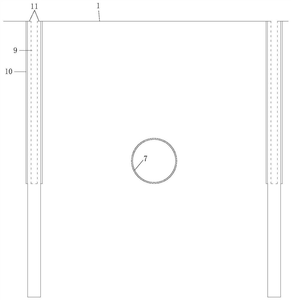 Cover culvert for pipeline protection and its construction method