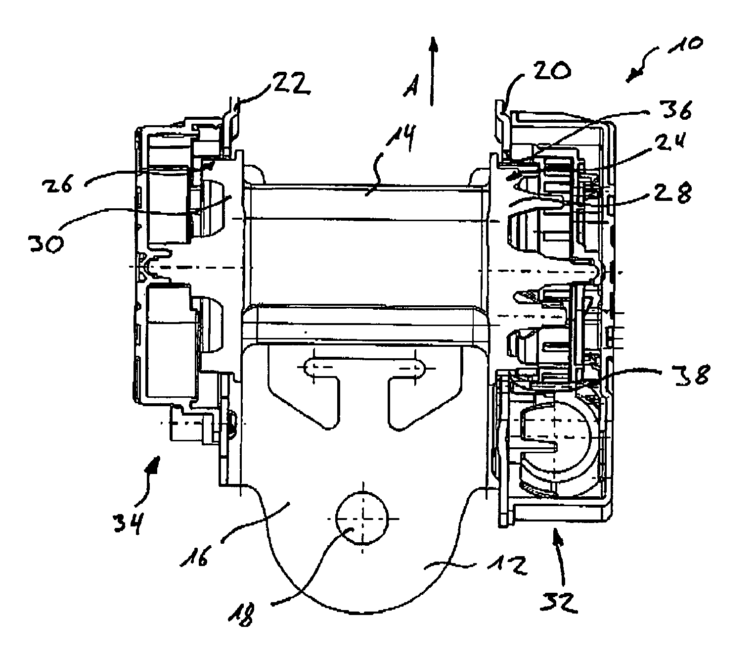 Belt retractor, and method for locking a belt retractor