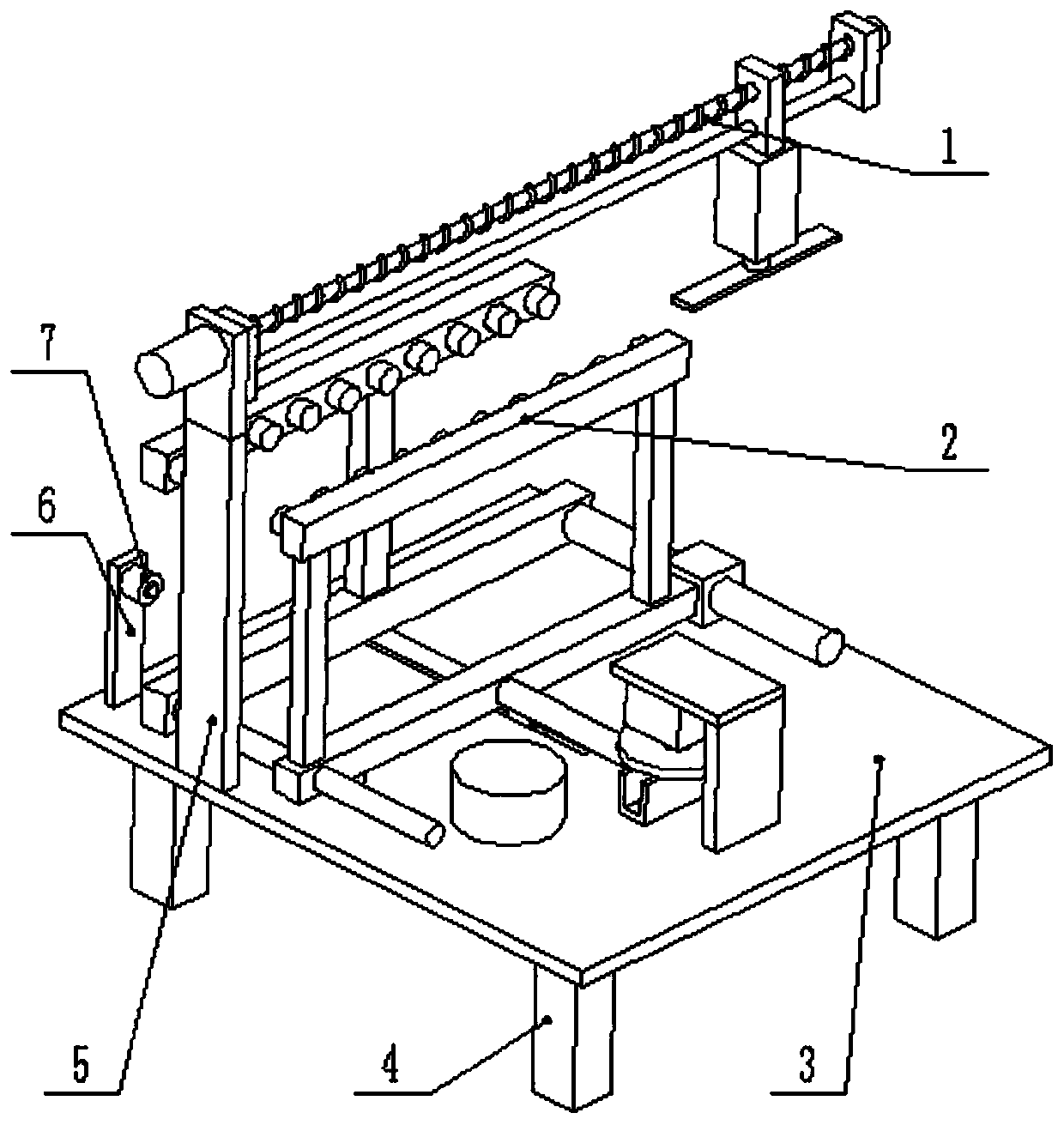 Clothes percussion fluffing device for laundry