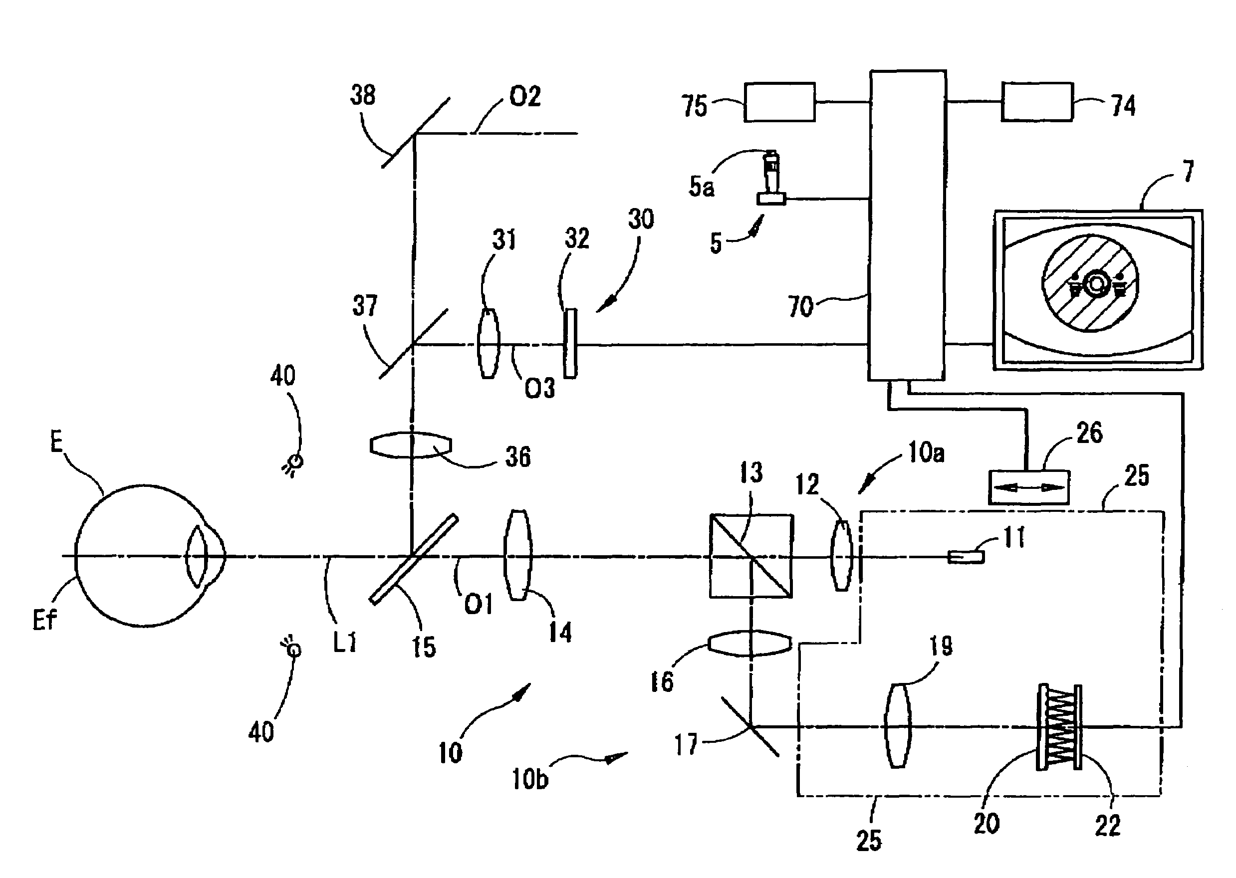 Ophthalmic measurement apparatus