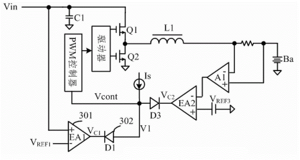 Adaptive input power charger and method for controlling input current of charger