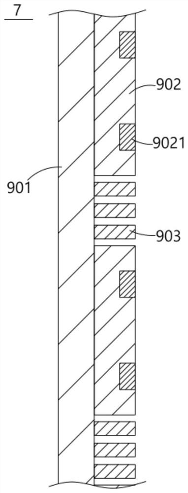 Glass single-side thinning method and glass thinning equipment