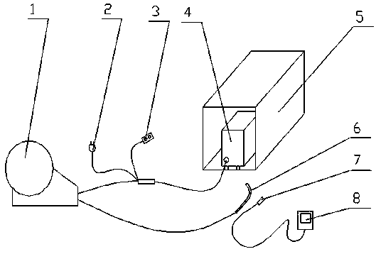 Device and method for performing automatic welding in long and narrow space