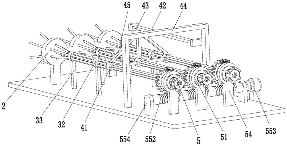 A kind of manufacturing and processing machine and manufacturing method of steel-cored aluminum stranded wire for laying overhead power lines